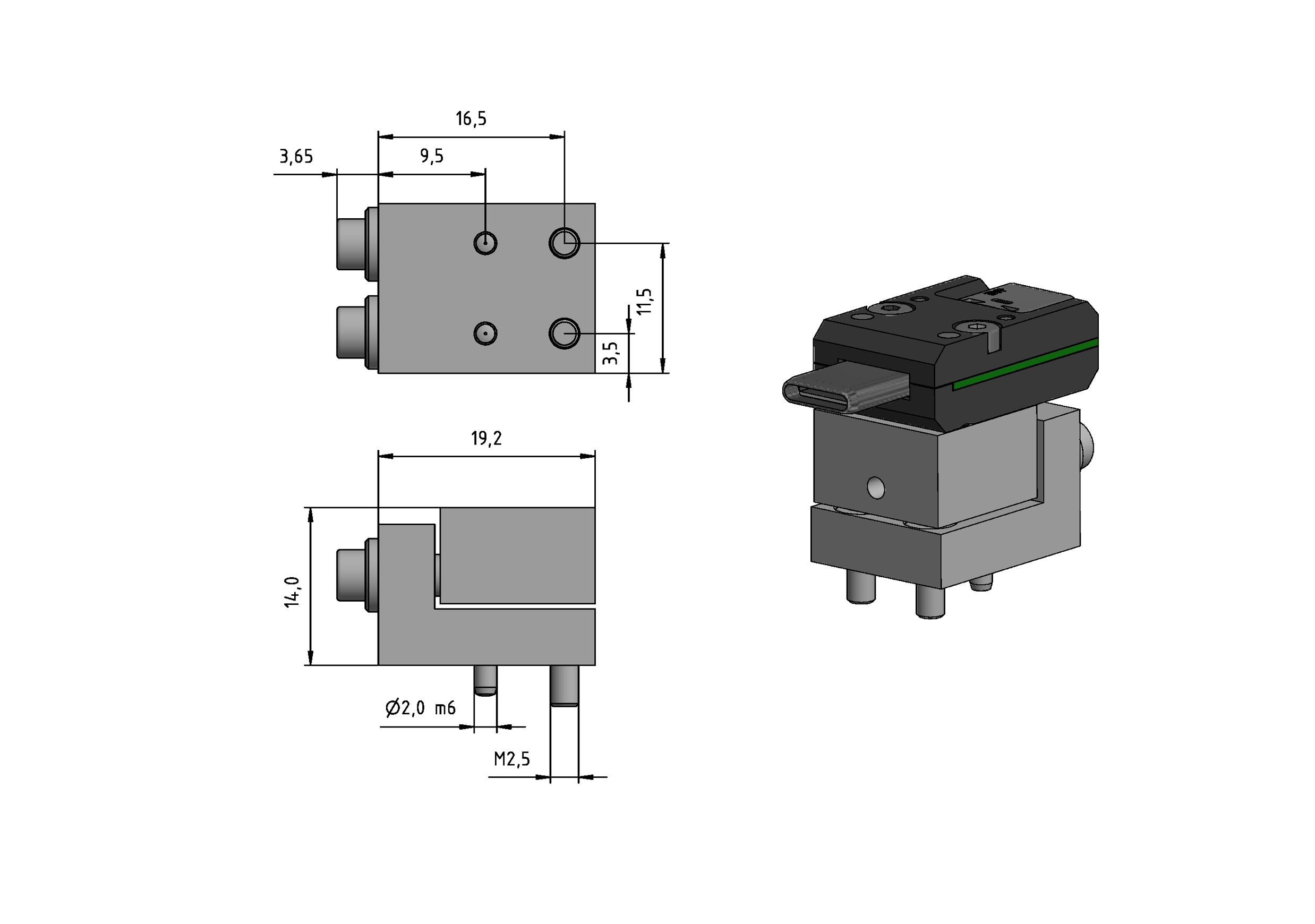 FU 7115 - USB C