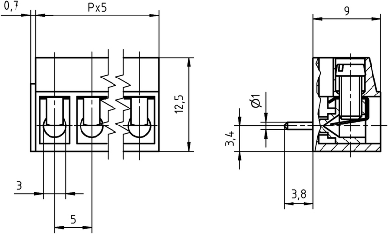 AK100/..DS-5.0-H-GREY