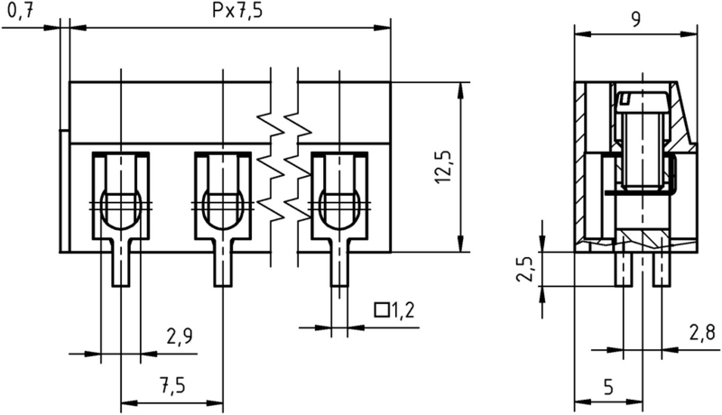 AK114/..DS-7.5-V-GRAU