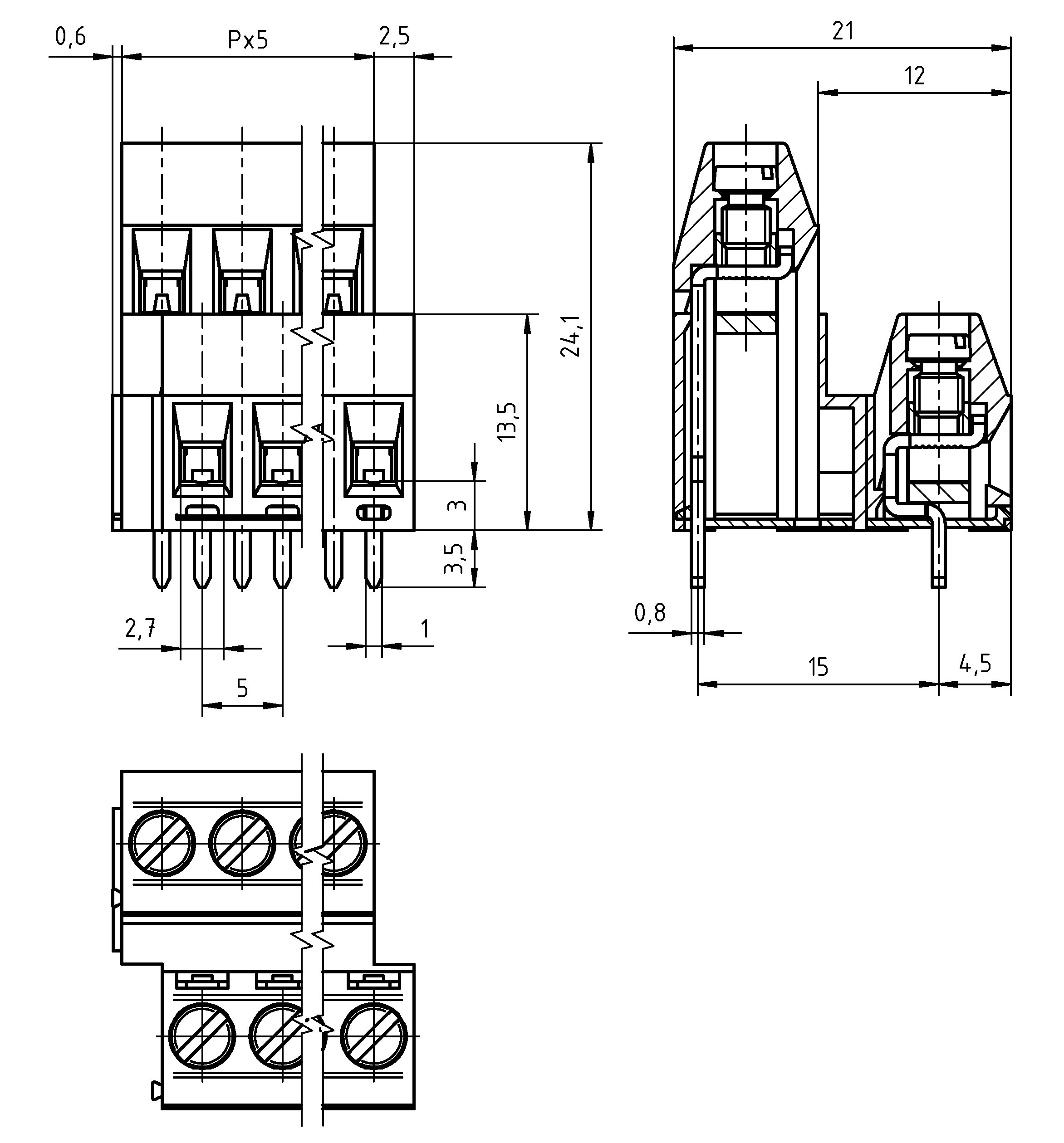 AK370/..-5.0-V-GRÜN-HC