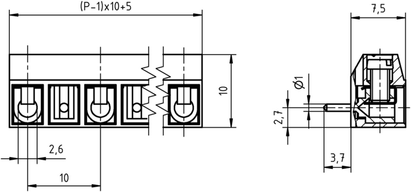 AK500/..DS-10.0-H-GRAU-BL