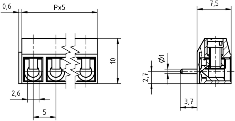 AK500/..DS-5.0-H-GREY
