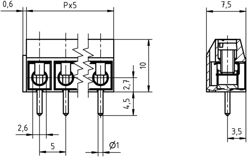 AK500/..DS-5.0-V-GRAU