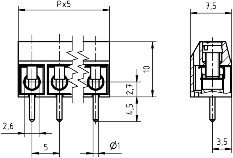 AK500/..DS-5.0-V-GRAU-BL