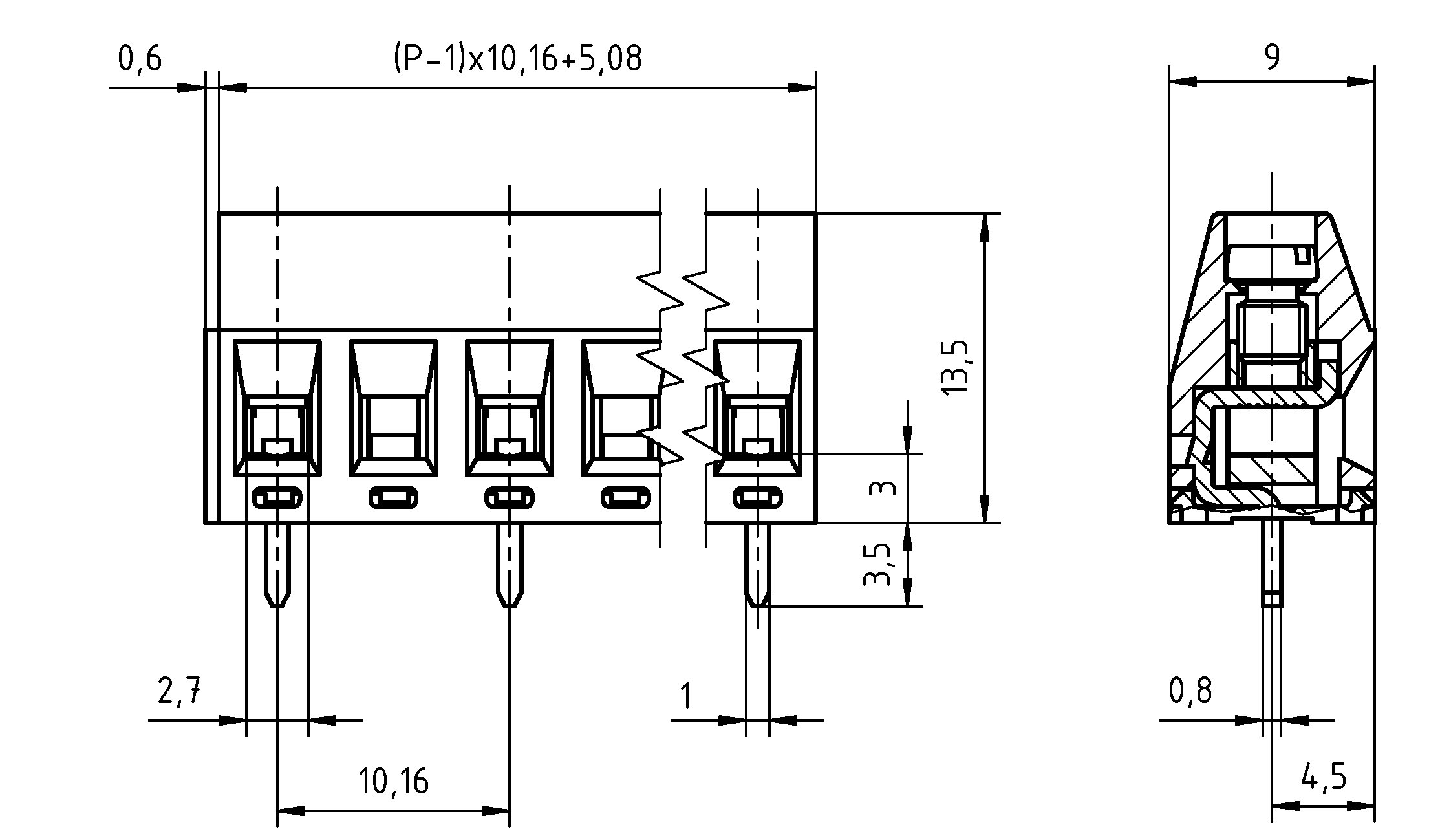 AKZ350/..-10.16-V-GREEN-HC