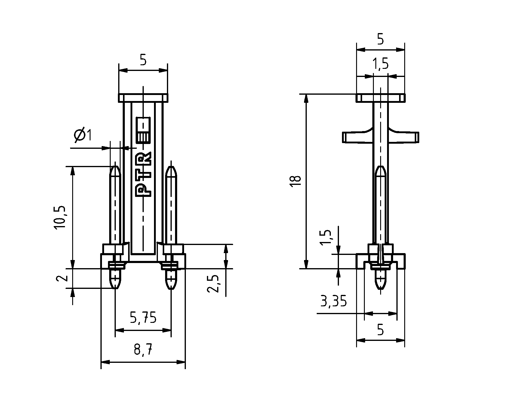 STL190/..-5.75-V-PT10.5-THR