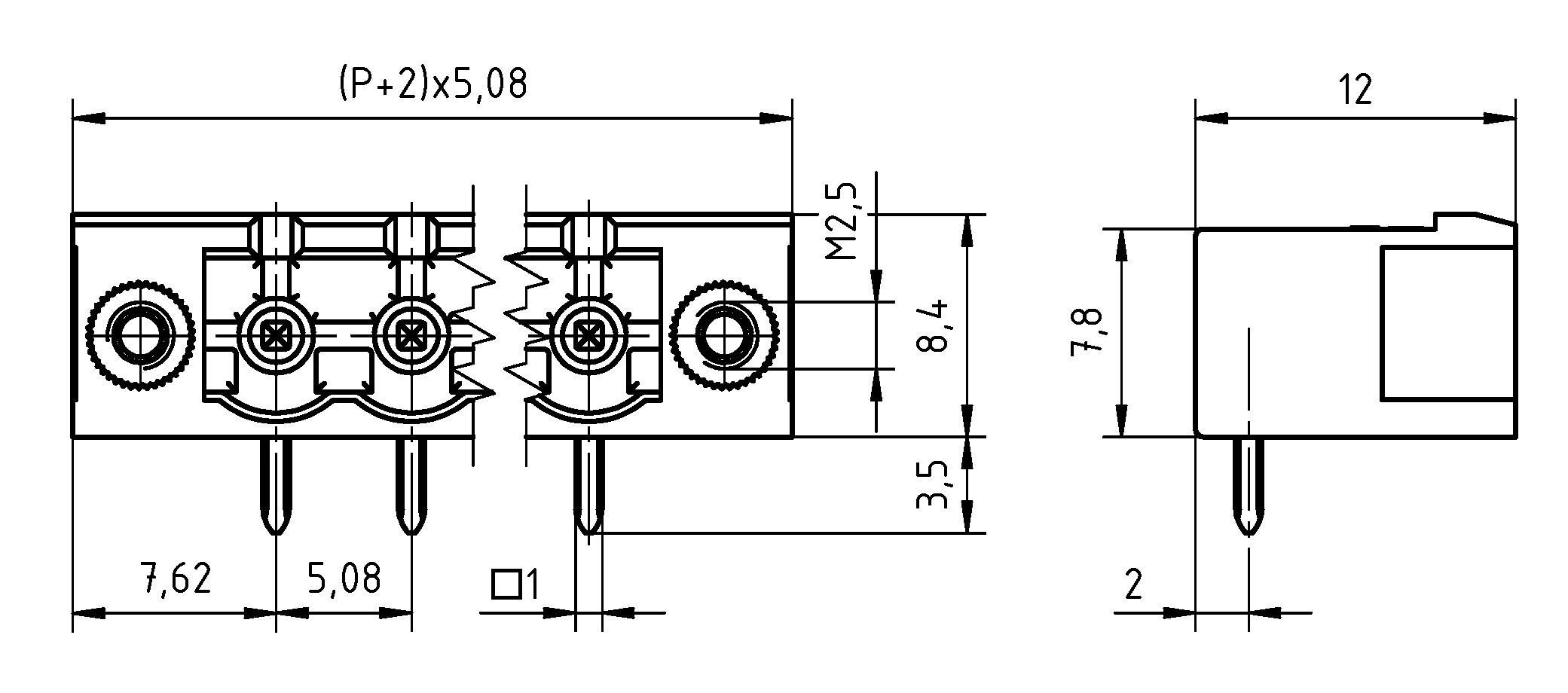 STLZ950/..F-5.08-H-GRÜN-HC
