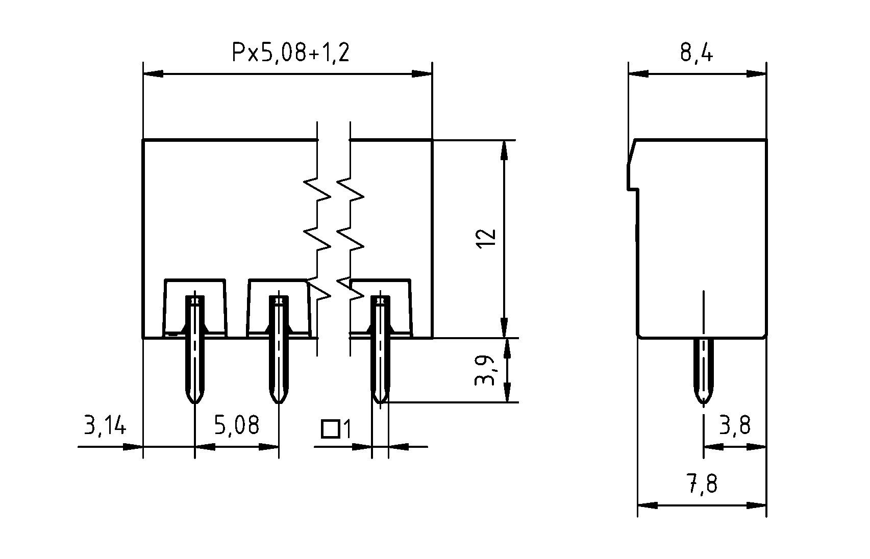 STLZ950/..G-5.08-V-GRÜN