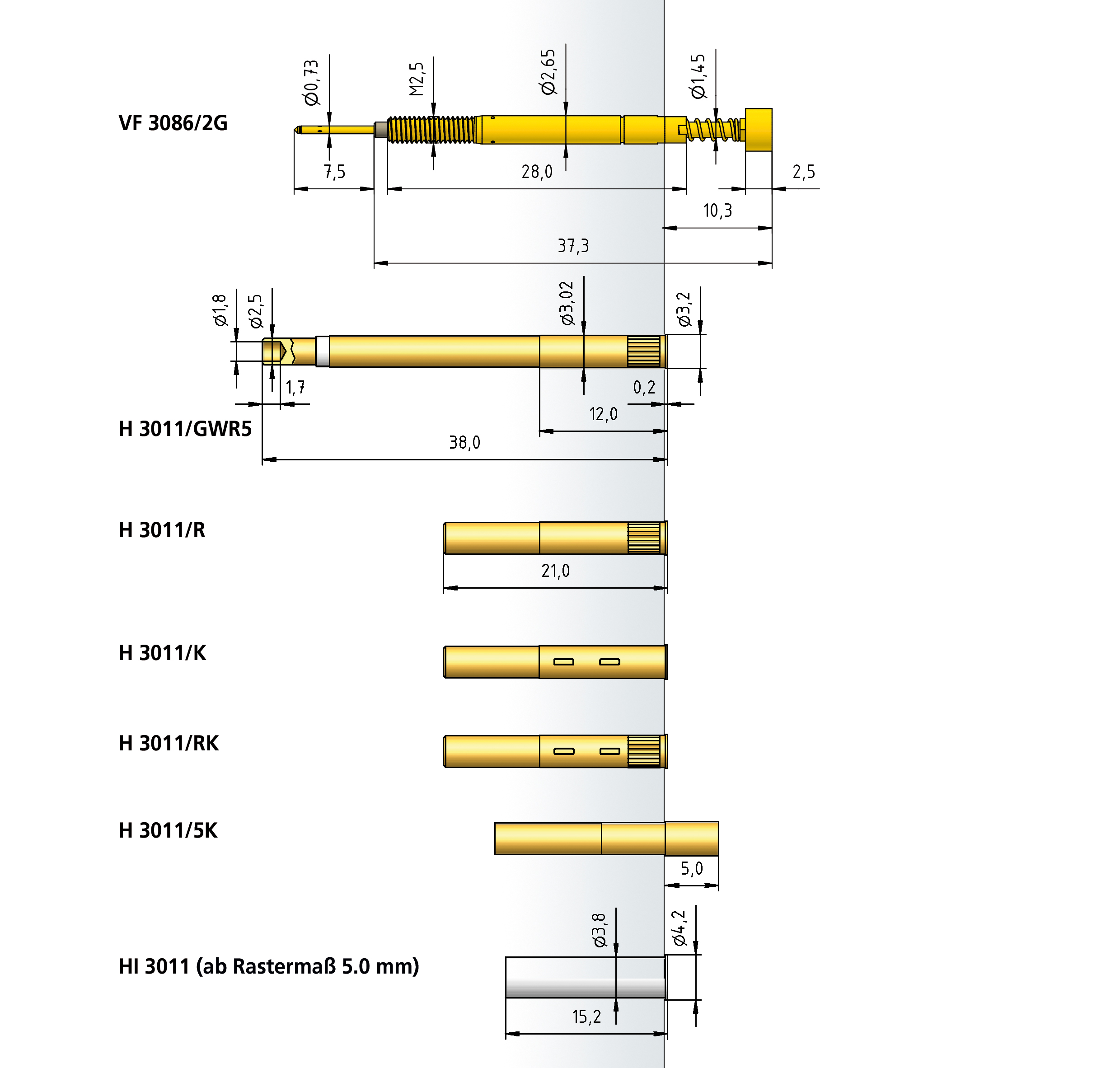 Serie VF 3086/2G
